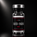 Frasco VYRN de AOD-9604 5mg liofilizado para uso em pesquisa laboratorial
