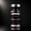 Frasco VYRN de Melanotan II 10mg liofilizado para uso em pesquisa laboratorial