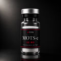 Frasco VYRN de MOTS-c 10mg liofilizado para uso em pesquisa laboratorial