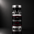 Frasco VYRN de Retatrutide 10mg liofilizado para uso em pesquisa laboratorial